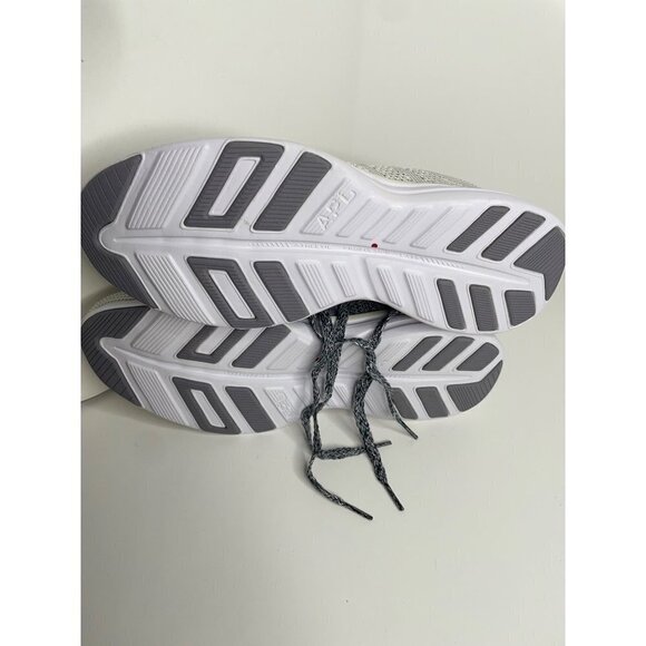 APL Techloom Pro Trainer Sneakers Pristine Heather Grey White Womens 10.5 42 New - Picture 6 of 6